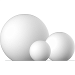 Светильник в форме шара M3 Light SPHERE_F (E14) 25 IP40 3000K с ножным выключателем