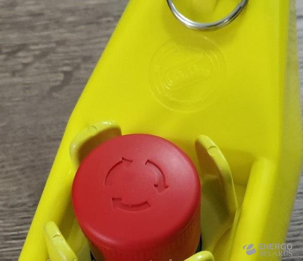 Кнопка грибковая с фиксацией PPFN1R3N d30 RED IP65