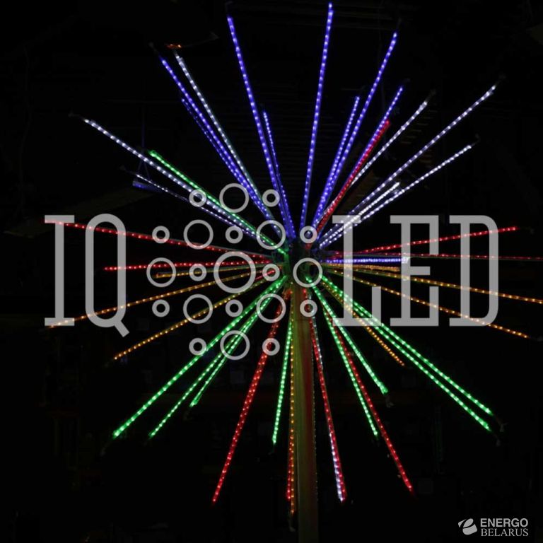 Фейерверк 240V Шар с контрол.12 реж. 5м*5м*5м, 52 луча (2 кор.) 24 Вольта