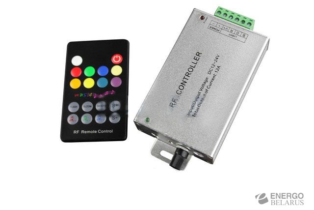 Аудиоконтроллер RGB LN-RF18B (144)