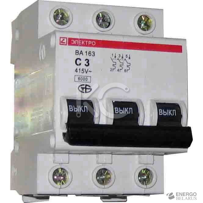 Автоматический выключатель ВА163С-2А