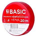Изолента (0,18х19мм) (20м.) красная EKF