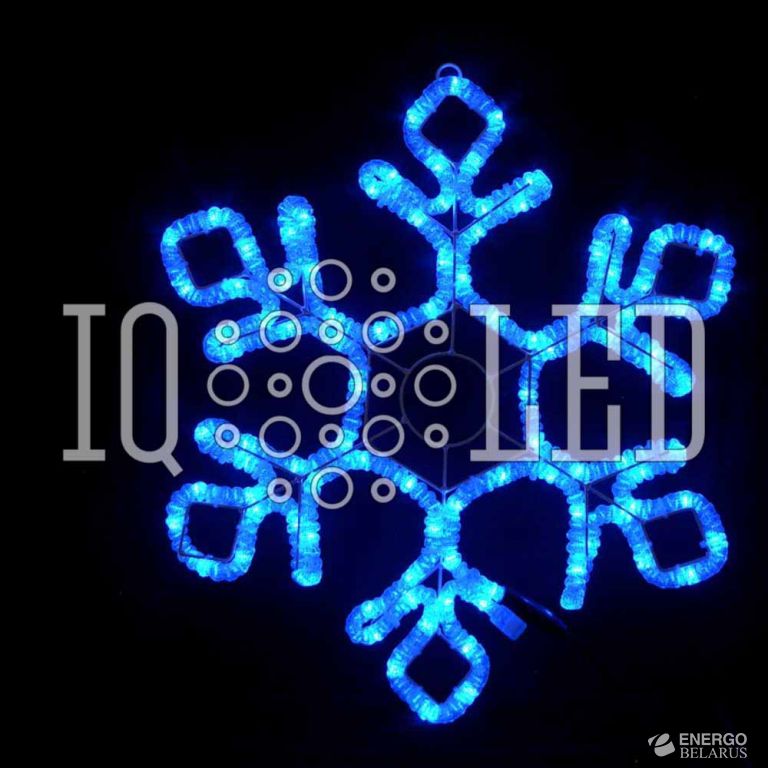 Снежинка Blue 79х69см