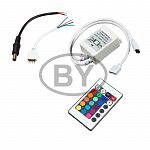 LED контроллер 143-101-3 для RGB модулей/лент, 24-12V/6A Инфракрасный (IR)