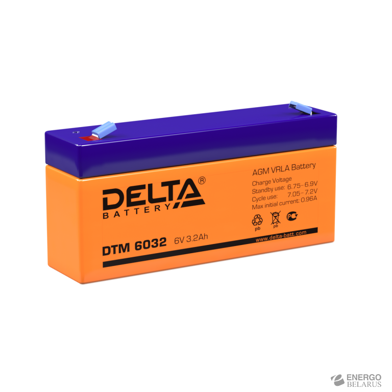 Батарея аккумуляторная DELTA DTM 6032