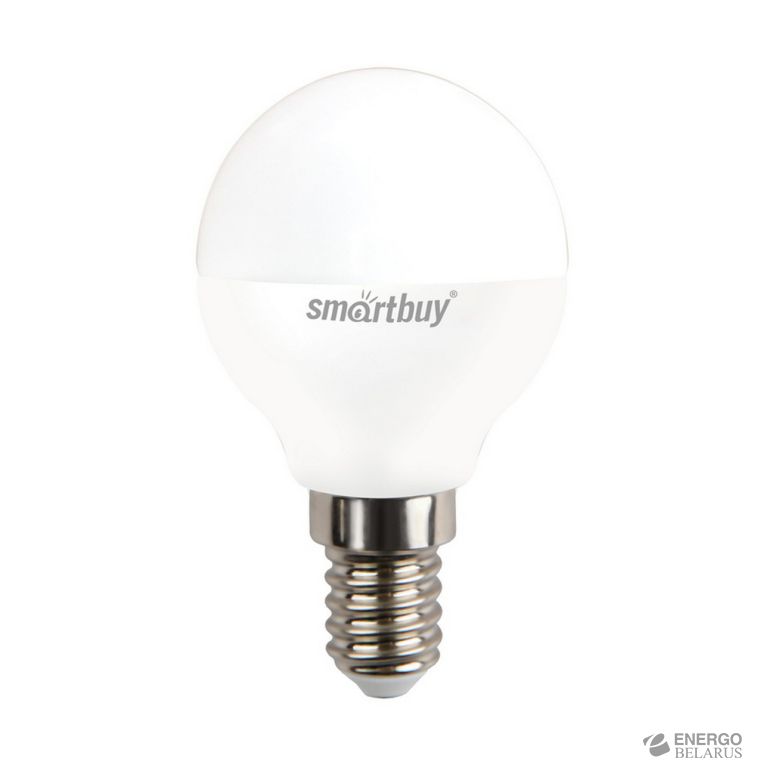 Лампа светодиодная (LED) Smartbuy-P45-9,5W/4000/E14