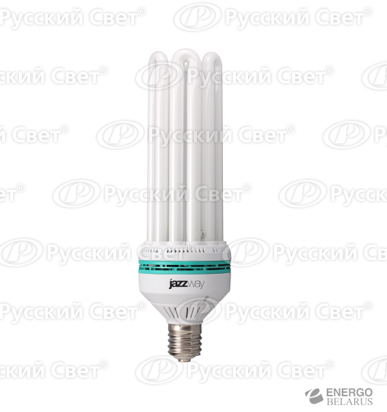 Лампа люминесцентная компактная PESL-6U 150Вт/840 E40 105х325 8000ч JazzWay 4610003323257