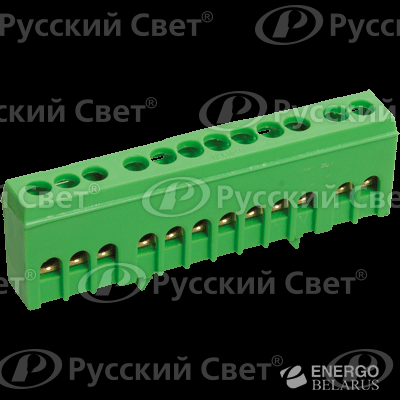Шина нулевая на DIN-изол. 8х12-20 Navigator 4670004711620
