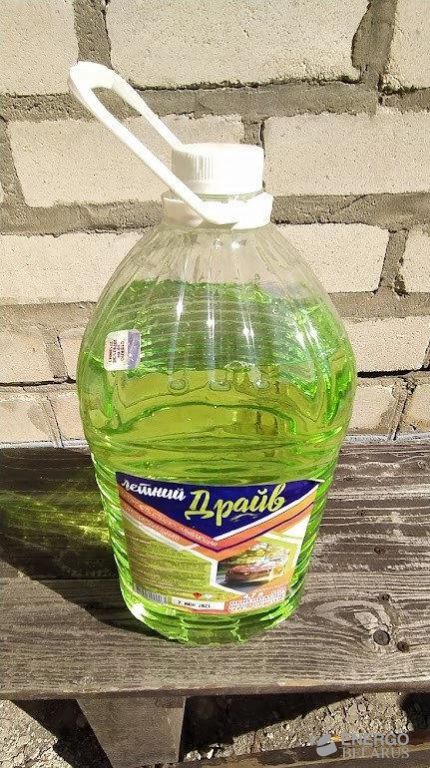 Стеклоомыватель лобового стекла летний ДРАЙВ 4.7 литра