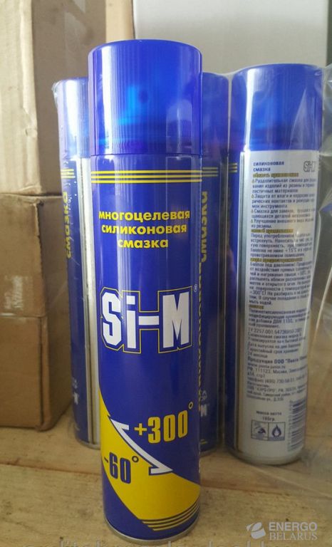 Смазка силиконовая SI-M, в аэрозолях (200 гр)