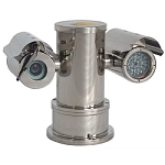 TKIPTZ-5IR Взрывозащищенный PTZ-комплекс IP68 со встроенной камерой, ИК или лазерной подсветкой