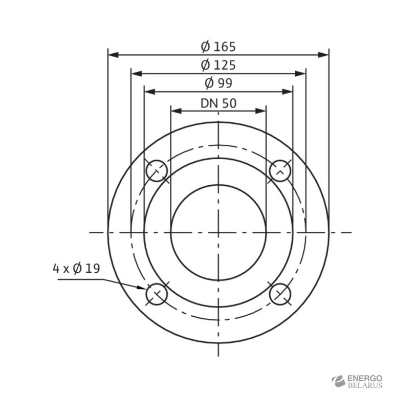 Насос Wilo-Stratos-D 50/1-9 PN16