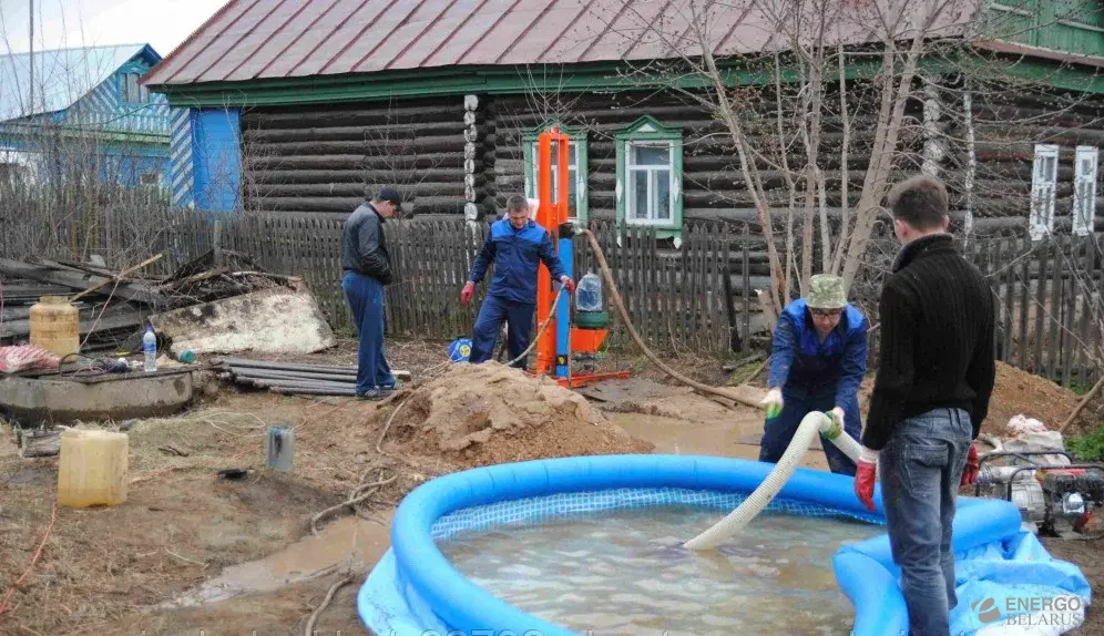 Вывоз воды из бассейна
