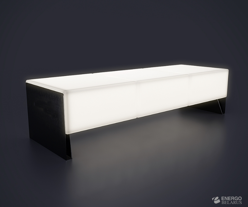 Скамейка с подсветкой