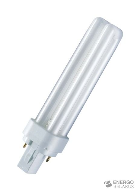 Лампа люминесцентная компактная DULUX D 26W/840 G24d-3 OSRAM