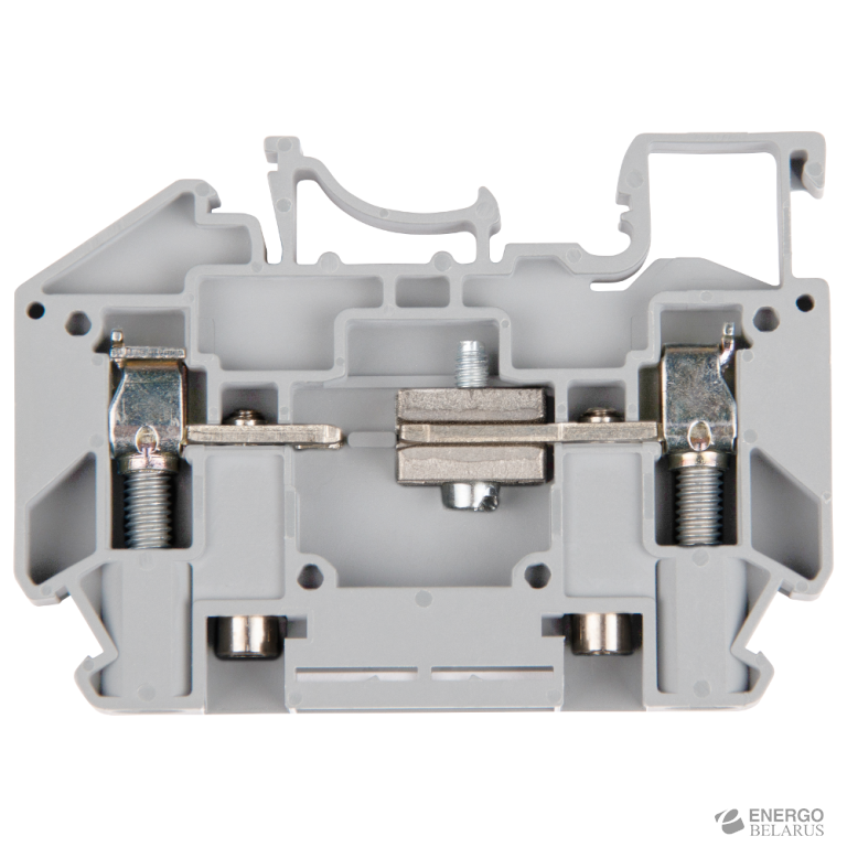 Клемма измерительная с ползунковым размыкателем OptiClip TB-6-T-I-41A-(1,5-6)-серый