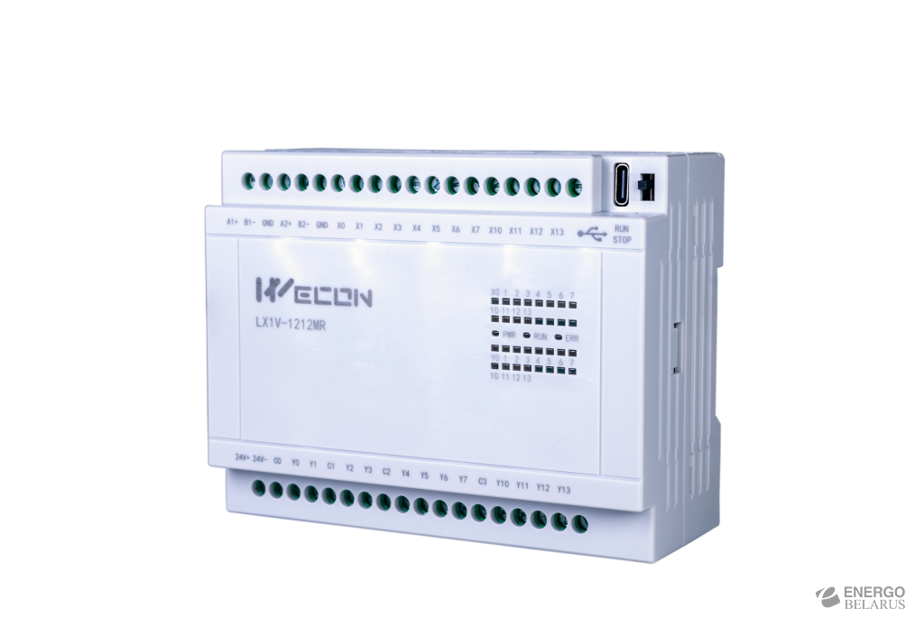 Контроллер программируемый логический Wecon LX1V-1212MT2TC2DAI-D