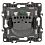 Розетка 12-2102-02 ЭРА 2P+E Schuko со шторками, 16A-250В, IP20, Эра12, слоновая кость (10/100/2800)