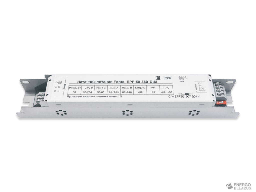Источник питания Fonte EPF-50-350-DIM