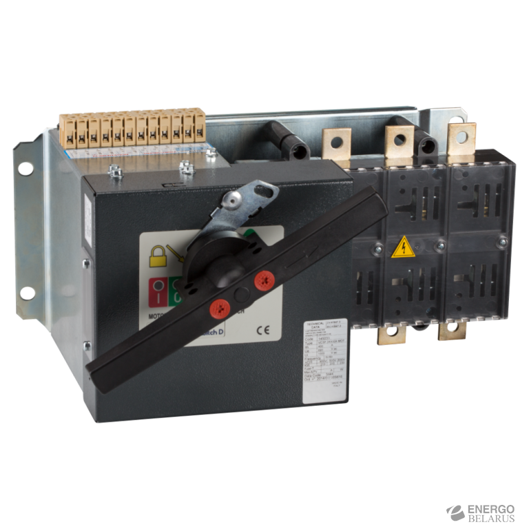 Выключатель нагрузки с мотор-приводом OptiSwitch D-4-630-3P-M
