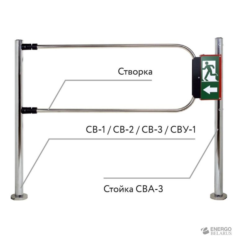 3V "Антипаника" эл/м разбл. - 1.2 м