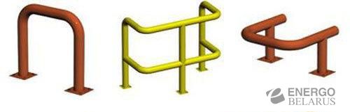 Отбойник (ограждение) для складов, парковок