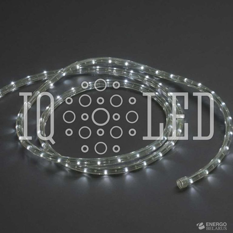 Дюралайт круглый 2W 100M 3.33CM 2M 220V белый,13мм