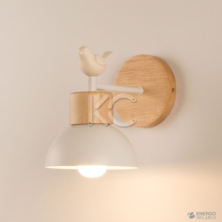 Светильник светодиодный настенный Астерия MMD-LED B136-2-1xE27, белый, Home Light