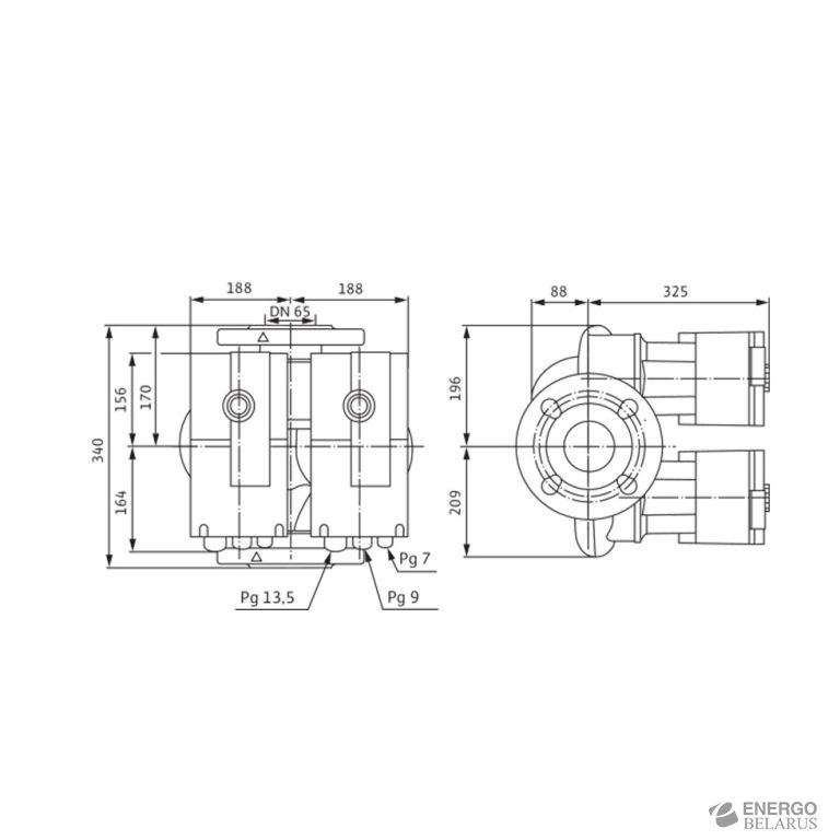 Насос Wilo-Stratos-D 65/1-12 PN16