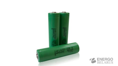 Аккумулятор Samsung INR 18650 25R TOP (3.7B 2500Mah 20A)