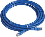 Патч-корд RJ45 UTP 5м кат.6 голубой