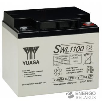 Батарея аккумуляторная YUASA SWL1100 12V 40Ah