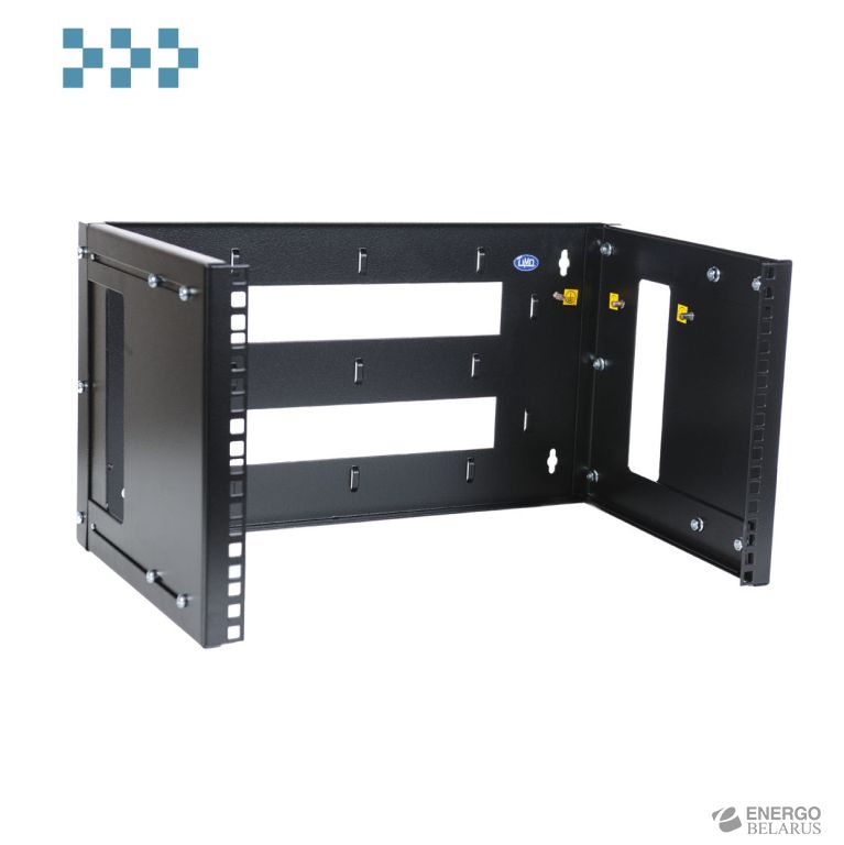 Кронштейн телекоммуникационный настенный 9U ЦМО КНО-М-9U-9005