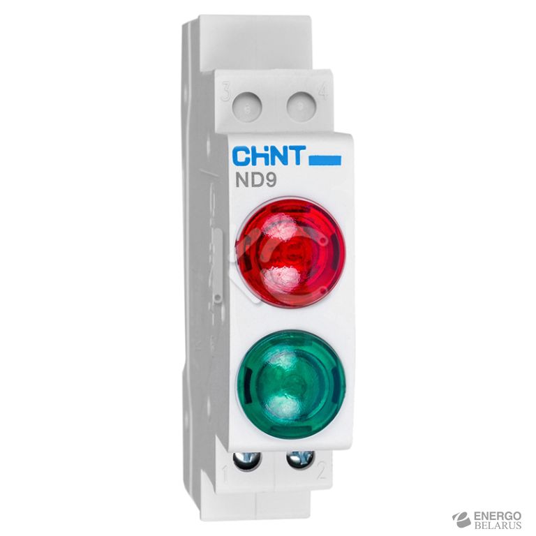 Индикатор ND9-2/grзеленый+красный, AC/DC230В (LED) (CHINT)