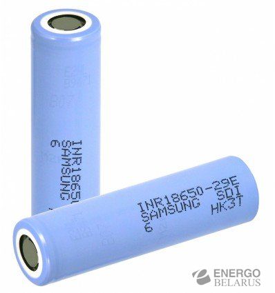 Аккумулятор Samsung INR18650-29E (3.7B 2900Mah 8.2A)