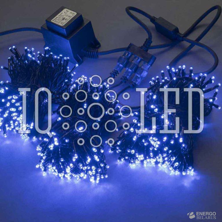 Спайдер лучевой гирлянда 24В, 20M*5 (TYPE-3B) 5 нит., синий