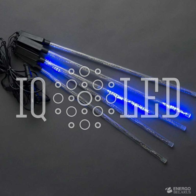 Сосульки Трубки съемные 5шт 0,5М Син. SNOW 12v