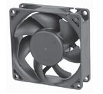 Вентилятор переменного тока AC  80x80x25 мм (AC MagLev Fan) Sunon