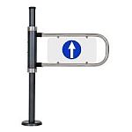 Калитки механические односторонние с гидромеханическим доводчиком К21пр, К21лв