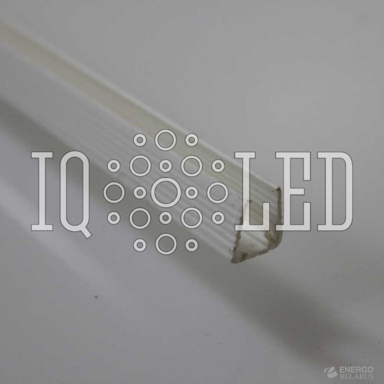 Профиль пластиковый 2м для неона, 220V, 120P 8х18мм