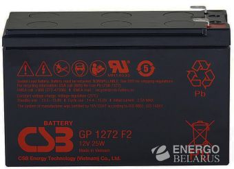 Батарея аккумуляторная CSB GP 1272 25W F2 12V/7.2Ah