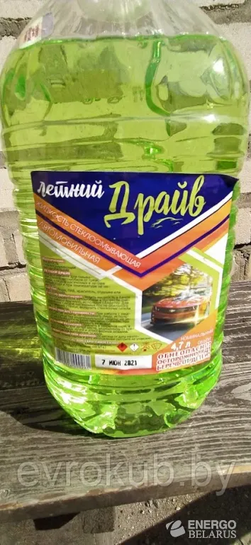 Стеклоомыватель лобового стекла летний ДРАЙВ 4,7 литра