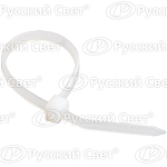 Хомут 7.6х400мм бел. нейл. (уп.100шт) ИЭК UHH31-D076-400-100