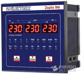 - - ZEPTO 96 RS485 230-240V MULTIMETER / ENERGY ANALYZER