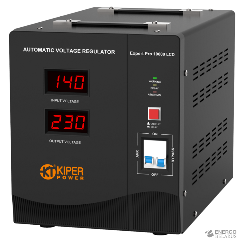 Стабилизатор напряжения Kiper Power Expert Pro 10000 LCD (10000VA/6000W)