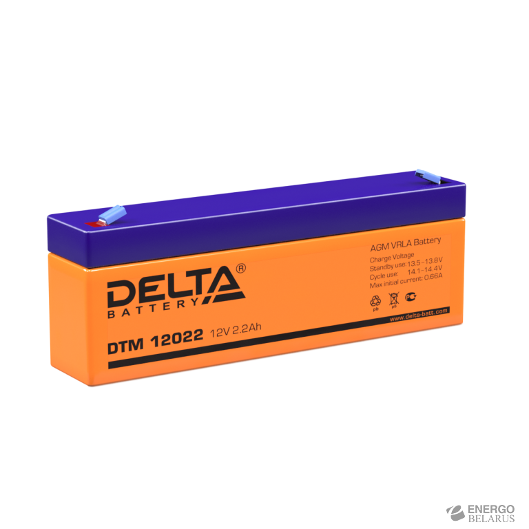 Батарея аккумуляторная DELTA DTM 12022