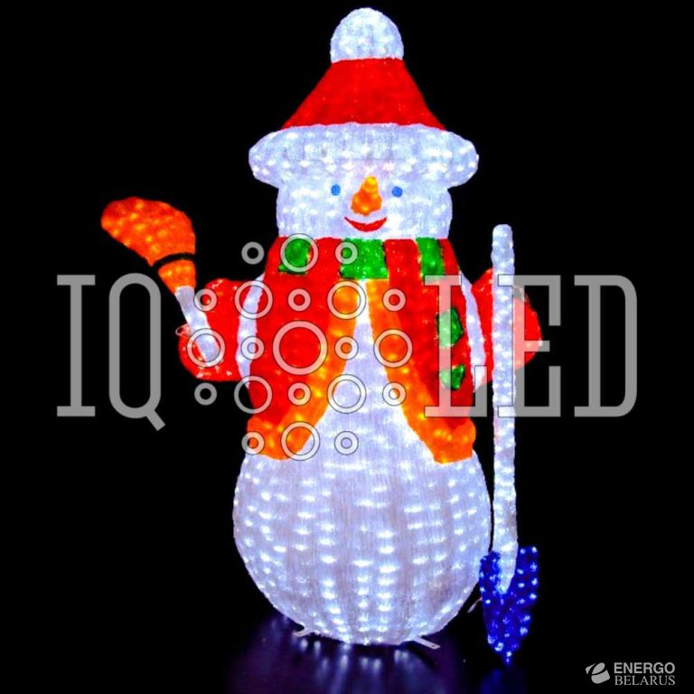 Снеговик 3Dбел 170x125, 24V