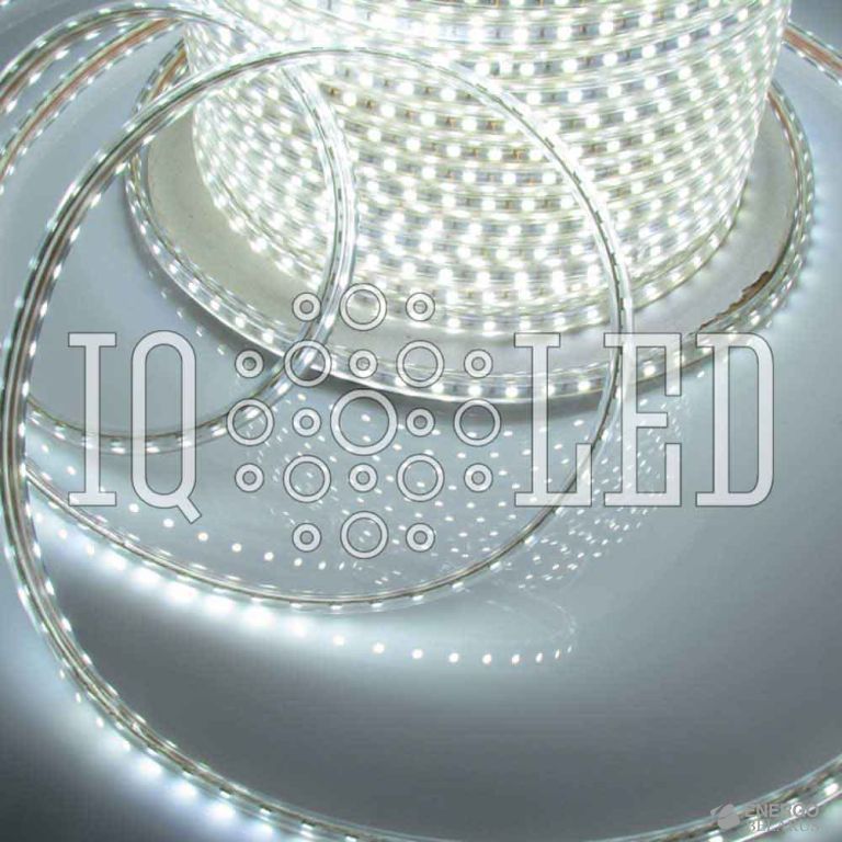 Лента 220В 100M, Тейп-Лайт чейзинг (водопад), белый, 8,5х17мм