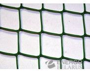 Решетка пластиковая строительная, заборная сетка 2х20м, ячейка 30х30