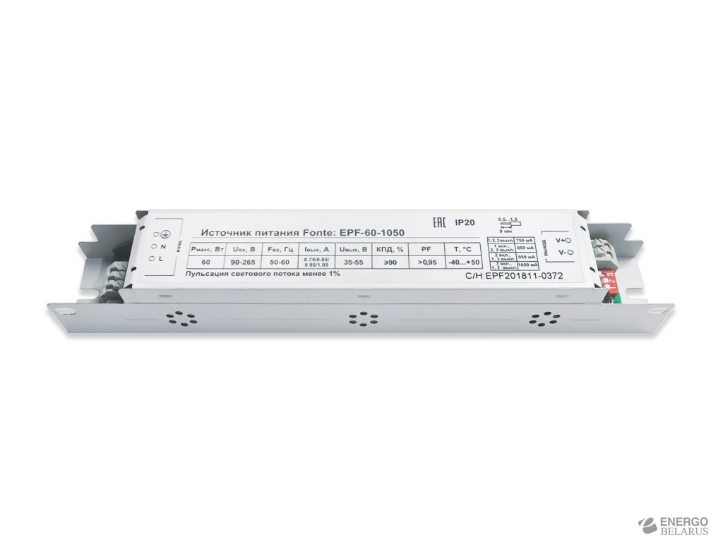 Источник питания Fonte EPF-60-1050